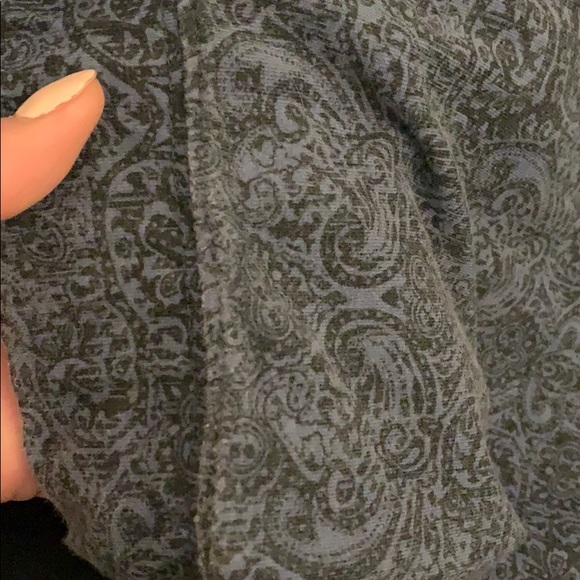 American Eagle Blue Patterned Leggings - Picture 4 of 5